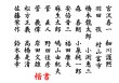 画像5: デザイン表札　桜　ウォルナット無垢　楷書　木製　漢字とアルファベット (5)